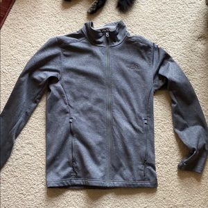 Grey north face jacket